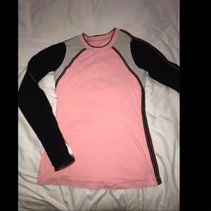 LULULEMON pink long sleeve